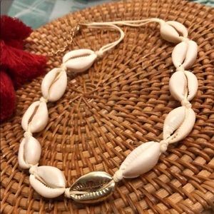Cowrie shell necklace